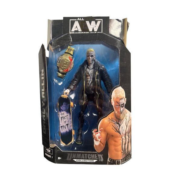 All Elite Wrestling Darby Allin Action Figure Unmatched Collection SEALED - Picture 1 of 6
